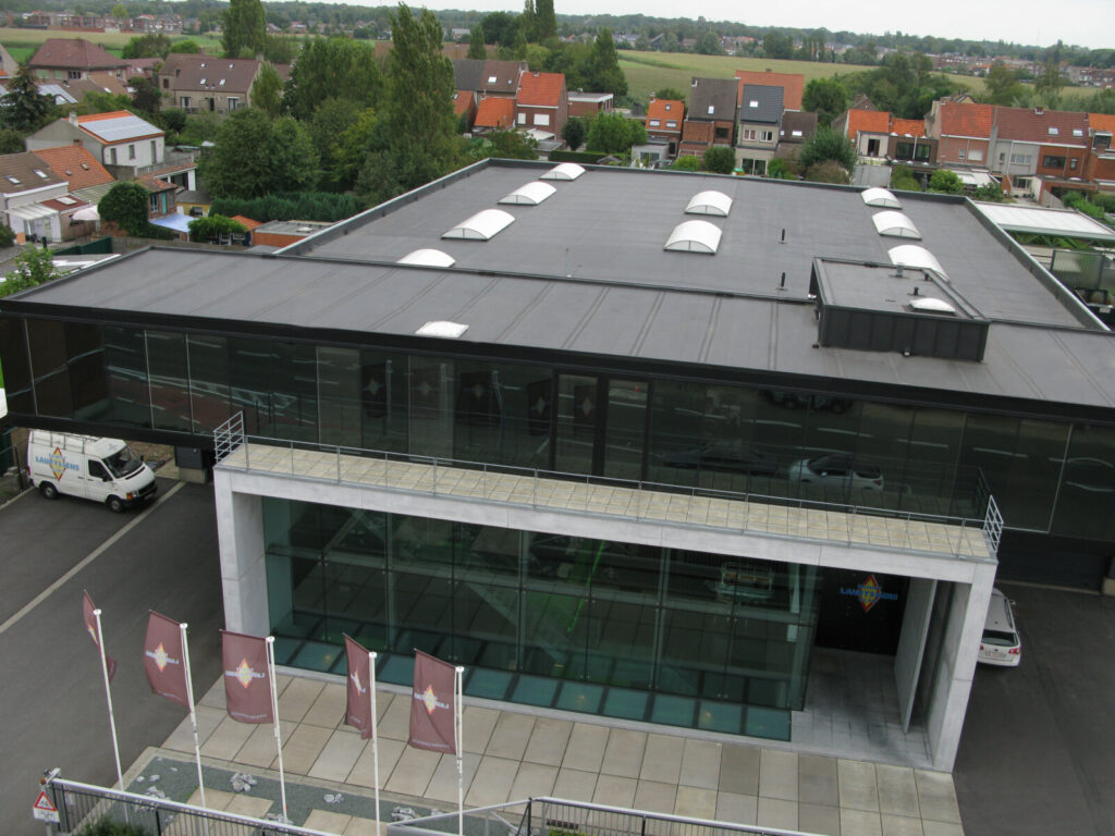 Realisatie EPDM mechanische bevestigd – nieuwbouw